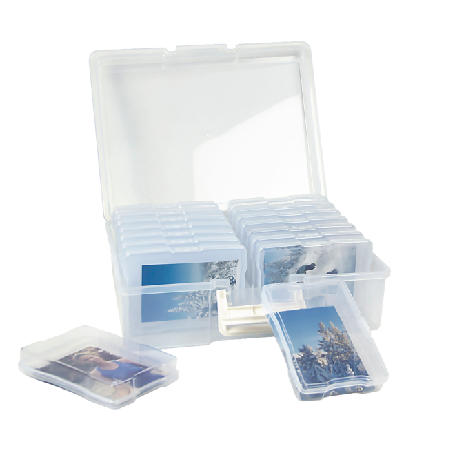 Jumbo Photo Storage Box 1600 4×6 Picture Album Organizer Container Craft Case