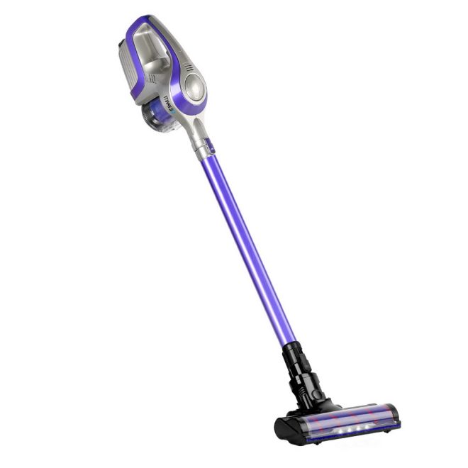 Cordless 150W Handstick Vacuum Cleaner – Purple and Grey