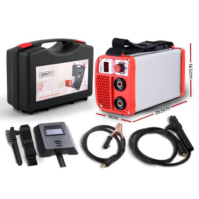 280 Amp Inverter Welder DC MMA ARC IGBT Stick Portable Welding Machine