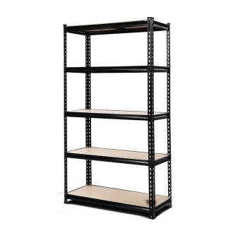 1.5M Warehouse Racking Rack Storage Shelf Organiser Industrial Shelving Garage Kitchen Store Shelves Steel