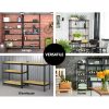 1.8M 5-Shelves Steel Warehouse Shelving Racking Garage Storage Rack