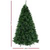 Jingle Jollys Christmas Tree Xmas Trees Decorations Pine-Needle Tips – 7ft – 1584 Tips