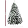 Jingle Jollys Christmas Tree Xmas Trees Decorations Snowy Tips – 8ft – 1500 Tips