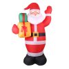 Jingle Jollys Christmas Inflatable Santa Decorations Outdoor Air-Power Light – 2.4M