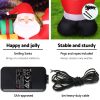 Jingle Jollys Christmas Inflatable Santa Decorations Outdoor Air-Power Light – 2.4M