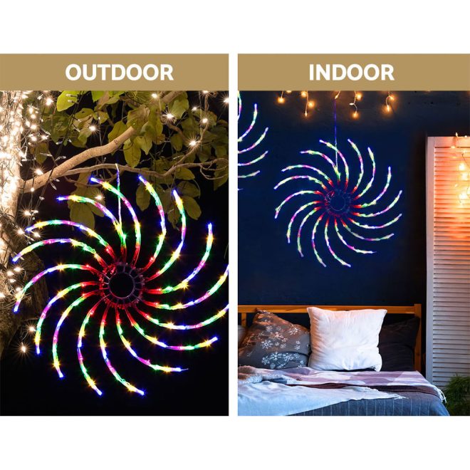 Christmas Lights 50cm Spin 128 LED? Decorations