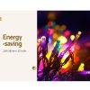 Jingle Jollys Christmas String Lights 500LED – MULTICOLOUR