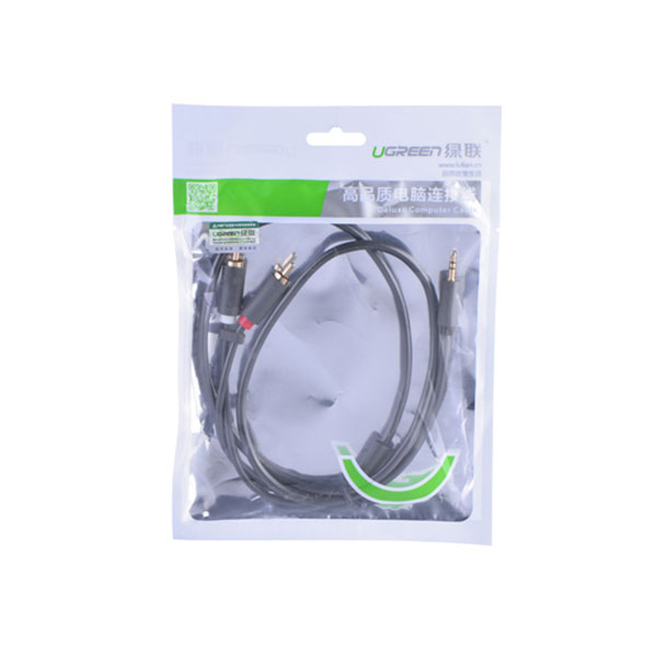 UGREEN 3.5mm male to 2RCA male cable – 2m