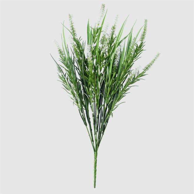 Long Stem Lavender 50cm UV Resistant – White