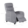 Luxury Fabric Recliner Chair – Grey