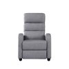 Luxury Fabric Recliner Chair – Grey