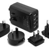 Mozbit 4.5A 4-Port USB Travel Wall Charger