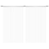 String Curtains 2 pcs – 100 cm, White