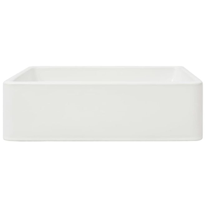 Basin Ceramic 41x30x12 cm – White