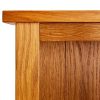 3-Tier Bookcase Solid Oak Wood – 70×22.5×82 cm