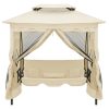 Gazebo Convertible Swing Bench – Cream White