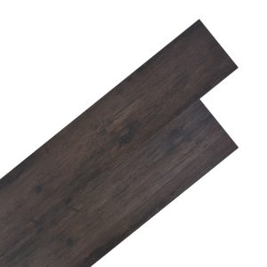 Non Self-adhesive PVC Flooring Planks 5.26 m 2 mm – Oak Dark Grey