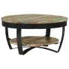 Coffee Table 65 cm – Solid Reclaimed Wood