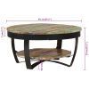 Coffee Table 65 cm – Solid Reclaimed Wood