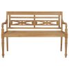 Private: Batavia Bench Teak – 120 cm, Brown