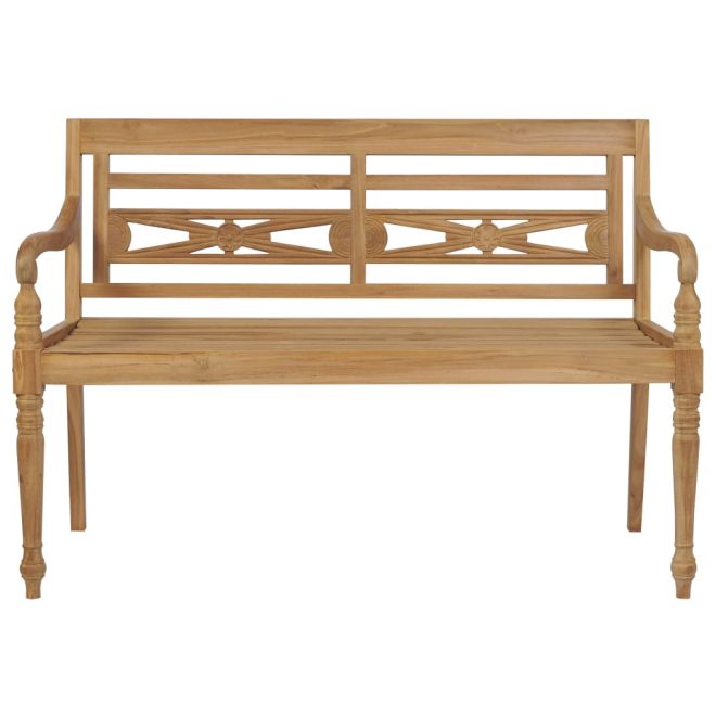 Private: Batavia Bench Teak – 120 cm, Brown