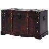 Vintage Treasure Chest Wood 66x38x40 cm