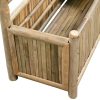 Garden Raised Bed with Trellis Bamboo – 70 cm