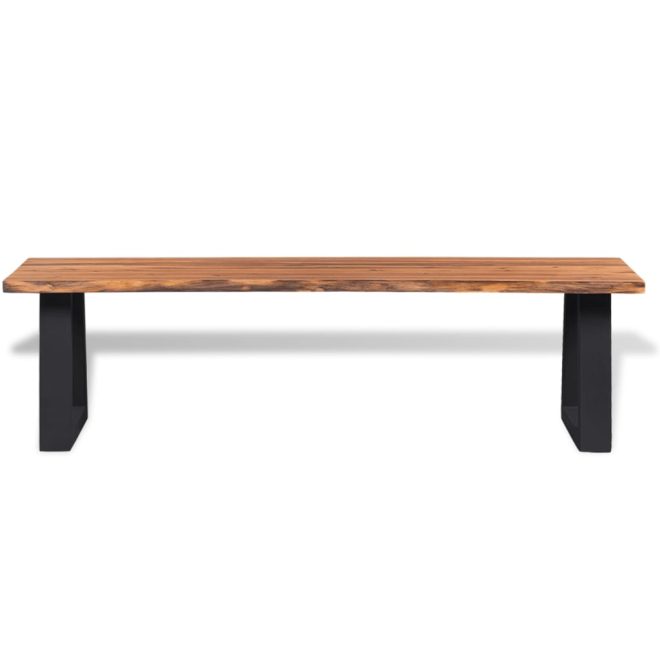 Bench Solid Acacia Wood – 145 cm