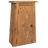 Bathroom Wall Cabinet Solid Recycled Pinewood 42x23x70 cm