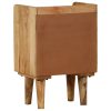 Blaydon Bedside Cabinet Solid Mango Wood 40x30x59.5 cm