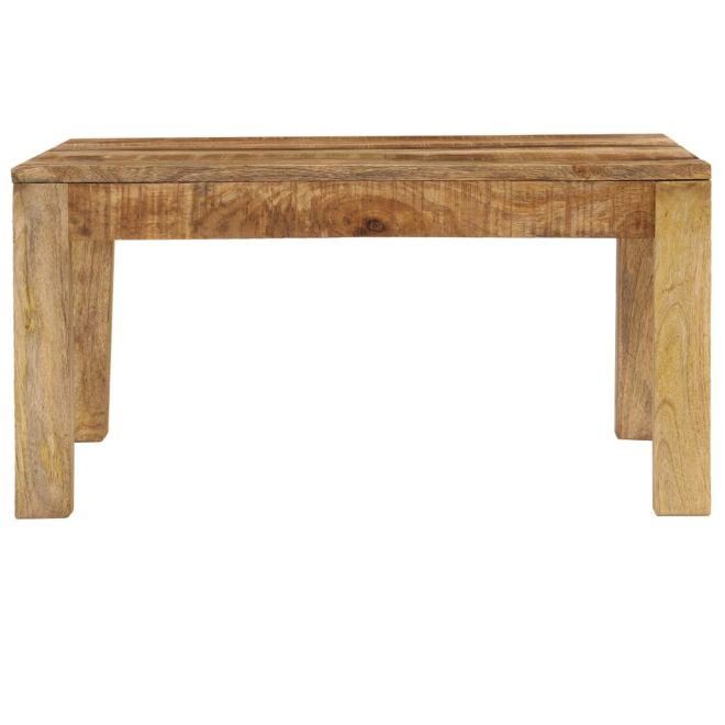 Coffee Table – 80x80x40 cm, Solid Mango Wood