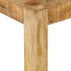 Coffee Table – 80x80x40 cm, Solid Mango Wood