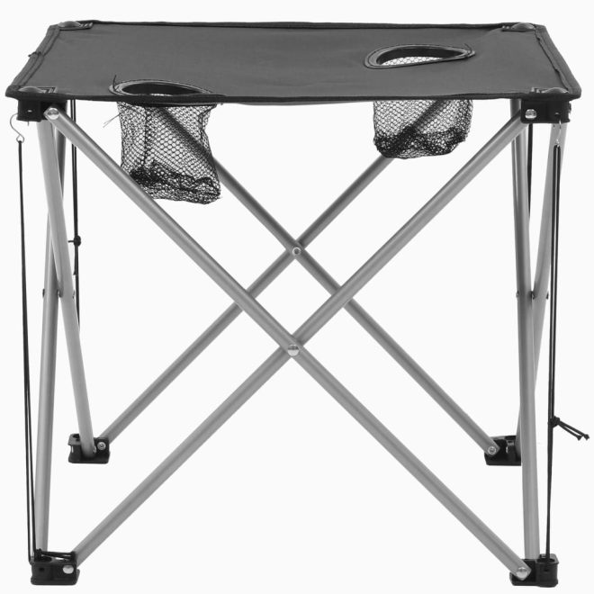 Camping Table and Chair Set 3 Pieces – Grey