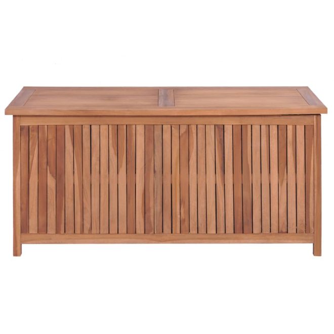 Garden Storage Box Solid Teak Wood – 120x50x58 cm