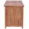 Garden Storage Box Solid Teak Wood – 120x50x58 cm