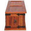 Storage Chest Solid Acacia Wood – 60x25x22 cm