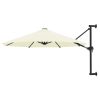 Wall-Mounted Parasol with Metal Pole 300 cm – Sand