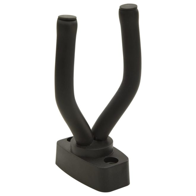 Guitar Wall Hangers 6 pcs Black Steel