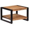 Coffee Table 60x60x40 cm Solid Acacia Wood