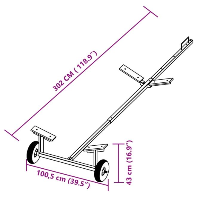 Boat Trailer 160 kg Load