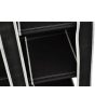 Folding Wardrobe 110 x 45 x 175 cm – Black, 2