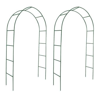 Garden Arch 2 pcs Climbing Plants