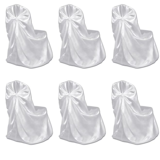 Chair Cover for Wedding Banquet – White, 6