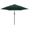 LED Cantilever Umbrella 3 m – Green