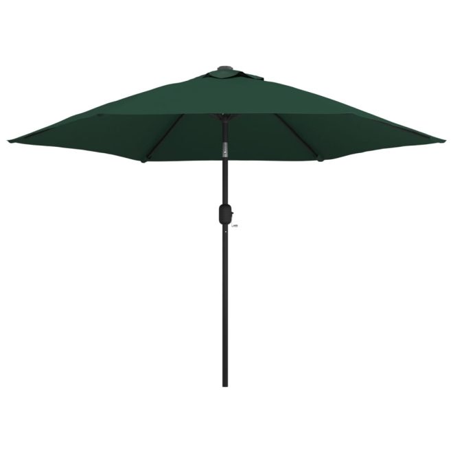 LED Cantilever Umbrella 3 m – Green