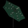 LED Cantilever Umbrella 3 m – Green