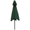 LED Cantilever Umbrella 3 m – Green