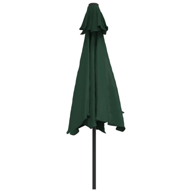 LED Cantilever Umbrella 3 m – Green