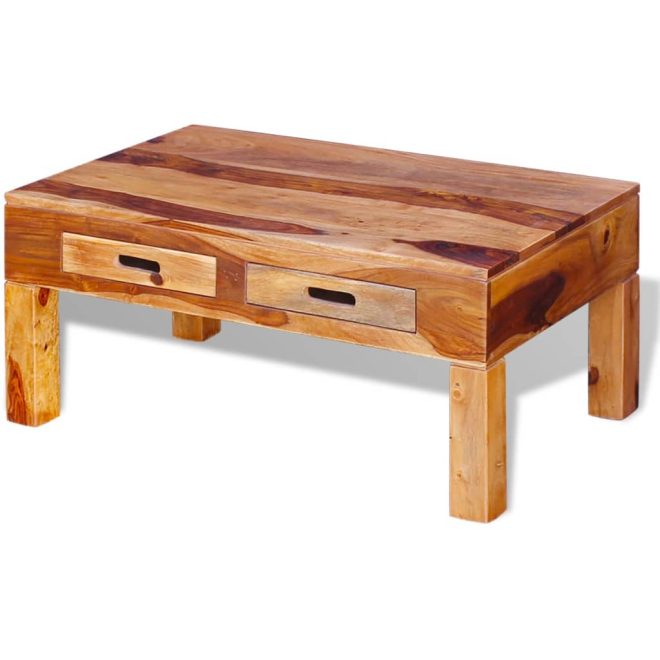 Coffee Table Solid Sheesham Wood