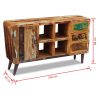 Sideboard Solid Reclaimed Wood 150x40x86 cm